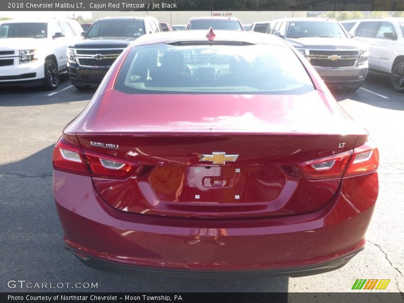 Cajun Red Tintcoat / Jet Black 2018 Chevrolet Malibu LT