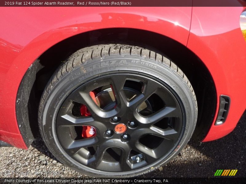 2019 124 Spider Abarth Roadster Wheel