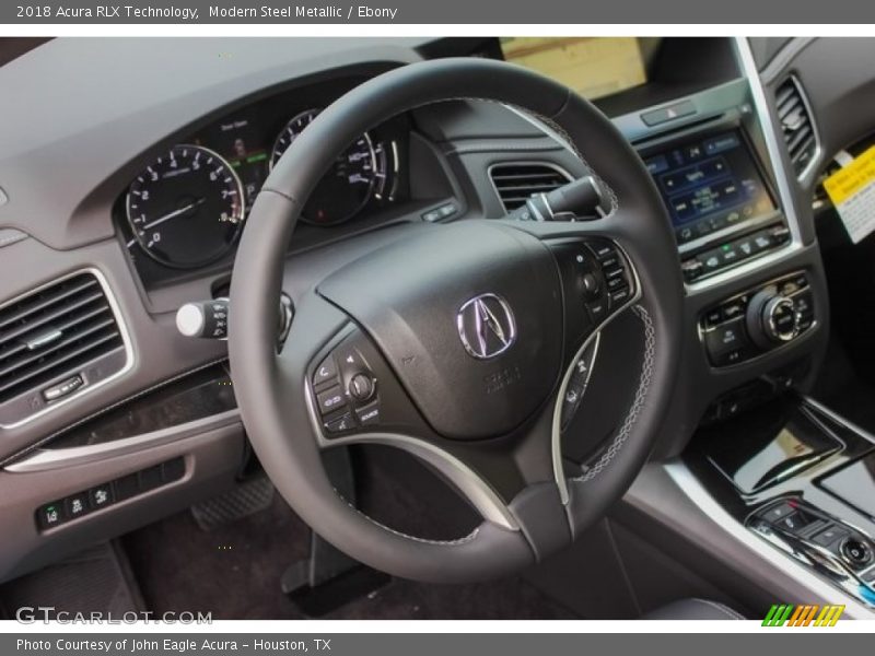 Modern Steel Metallic / Ebony 2018 Acura RLX Technology