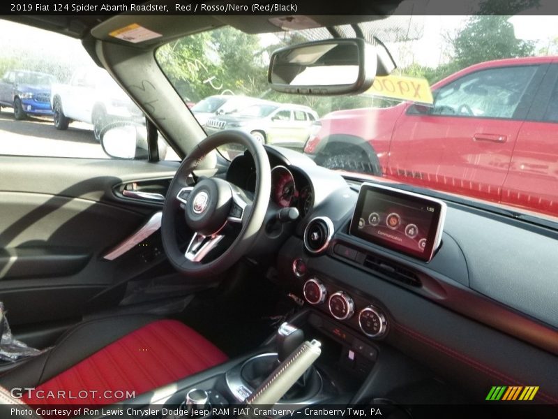 Dashboard of 2019 124 Spider Abarth Roadster