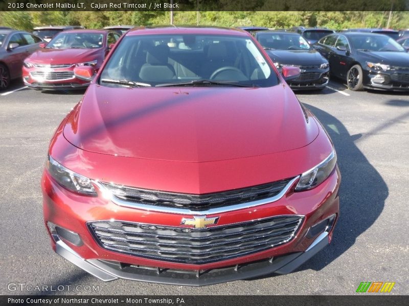 Cajun Red Tintcoat / Jet Black 2018 Chevrolet Malibu LT