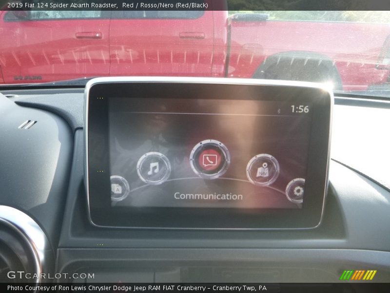 Red / Rosso/Nero (Red/Black) 2019 Fiat 124 Spider Abarth Roadster