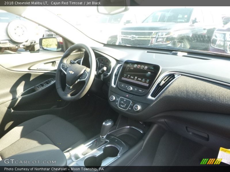 Cajun Red Tintcoat / Jet Black 2018 Chevrolet Malibu LT
