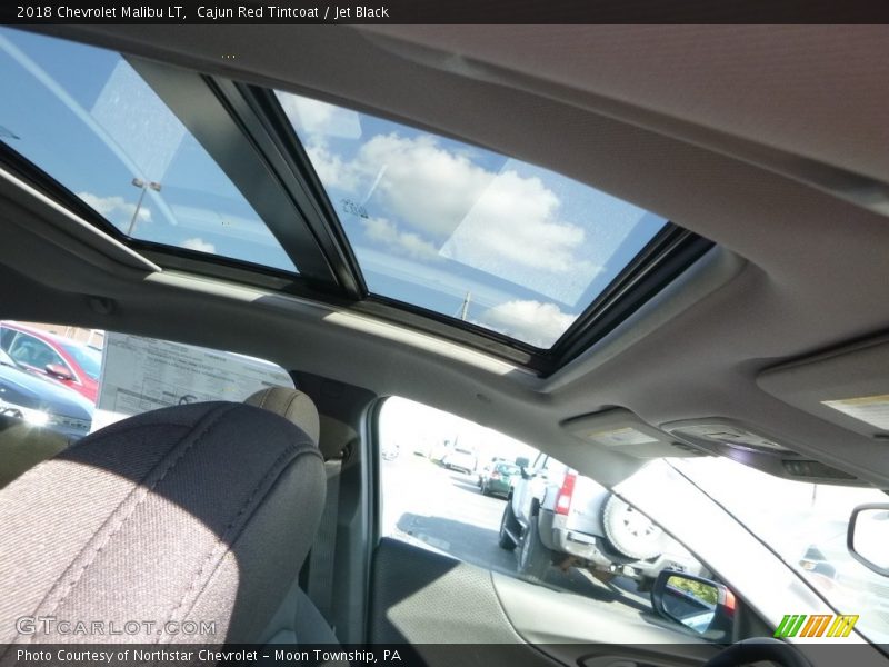 Cajun Red Tintcoat / Jet Black 2018 Chevrolet Malibu LT