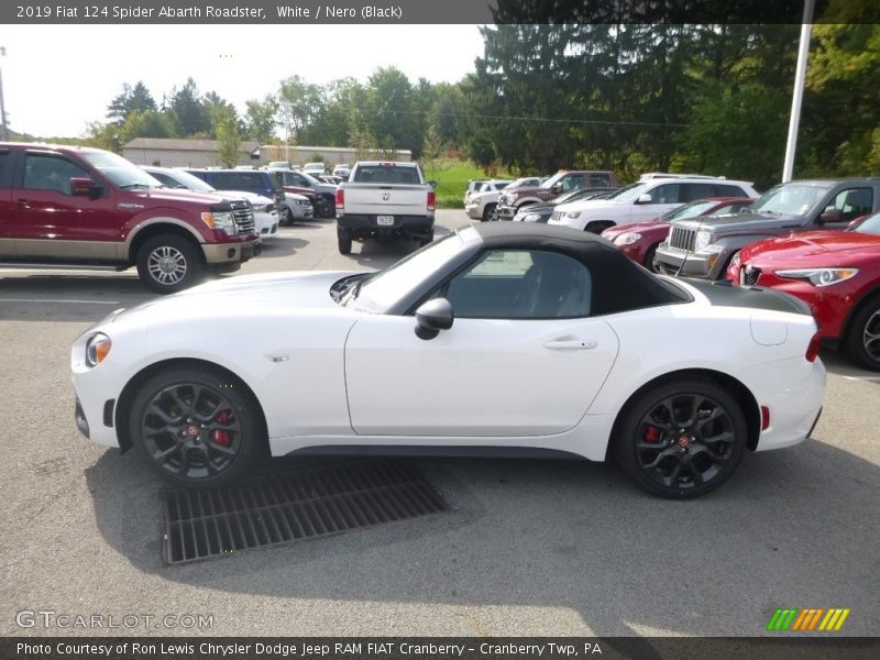  2019 124 Spider Abarth Roadster White