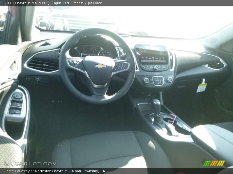 Cajun Red Tintcoat / Jet Black 2018 Chevrolet Malibu LT