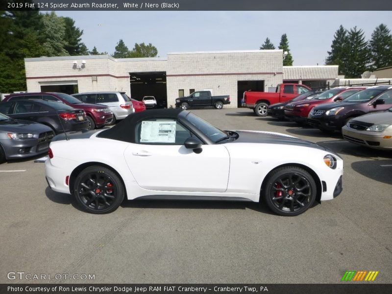  2019 124 Spider Abarth Roadster White