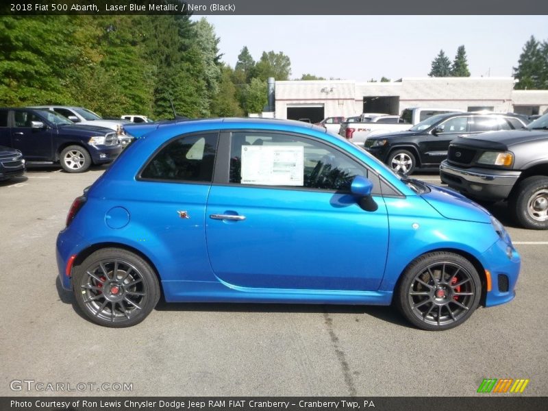  2018 500 Abarth Laser Blue Metallic