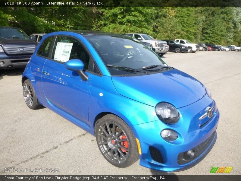 Front 3/4 View of 2018 500 Abarth