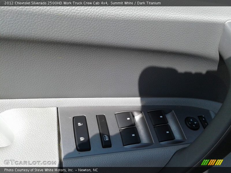 Summit White / Dark Titanium 2012 Chevrolet Silverado 2500HD Work Truck Crew Cab 4x4