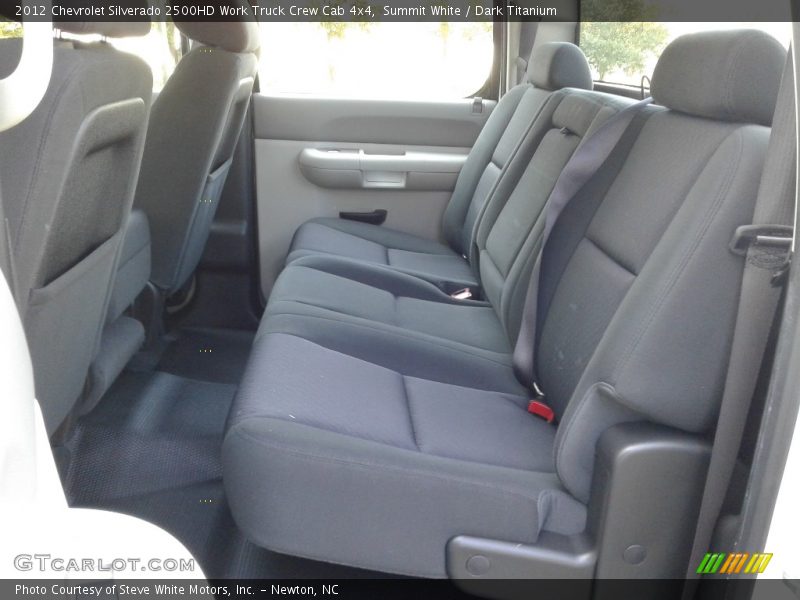 Summit White / Dark Titanium 2012 Chevrolet Silverado 2500HD Work Truck Crew Cab 4x4