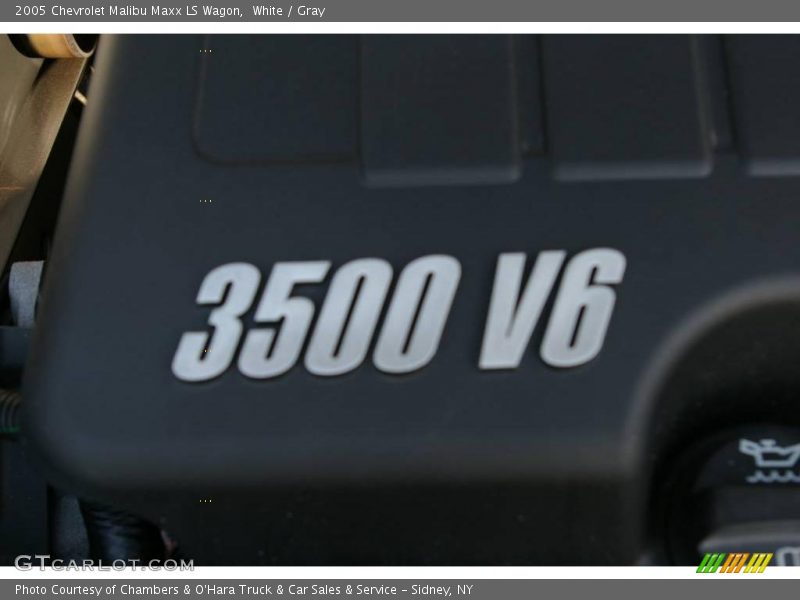 White / Gray 2005 Chevrolet Malibu Maxx LS Wagon