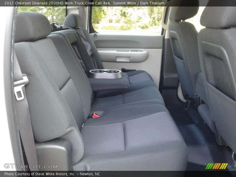 Summit White / Dark Titanium 2012 Chevrolet Silverado 2500HD Work Truck Crew Cab 4x4