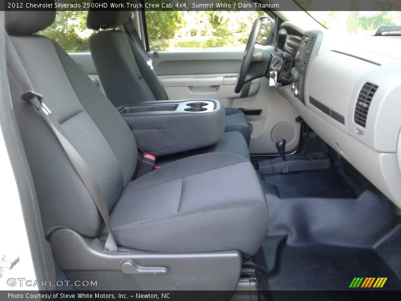 Summit White / Dark Titanium 2012 Chevrolet Silverado 2500HD Work Truck Crew Cab 4x4