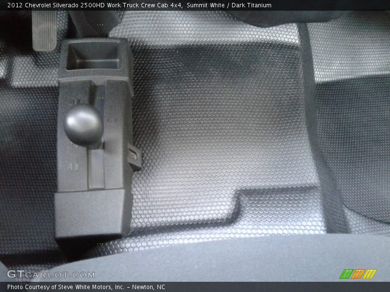 Summit White / Dark Titanium 2012 Chevrolet Silverado 2500HD Work Truck Crew Cab 4x4