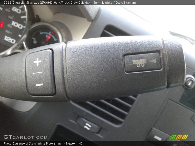 Summit White / Dark Titanium 2012 Chevrolet Silverado 2500HD Work Truck Crew Cab 4x4