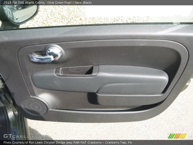 Door Panel of 2018 500 Abarth Cabrio