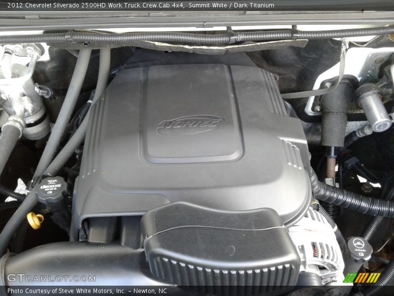 Summit White / Dark Titanium 2012 Chevrolet Silverado 2500HD Work Truck Crew Cab 4x4