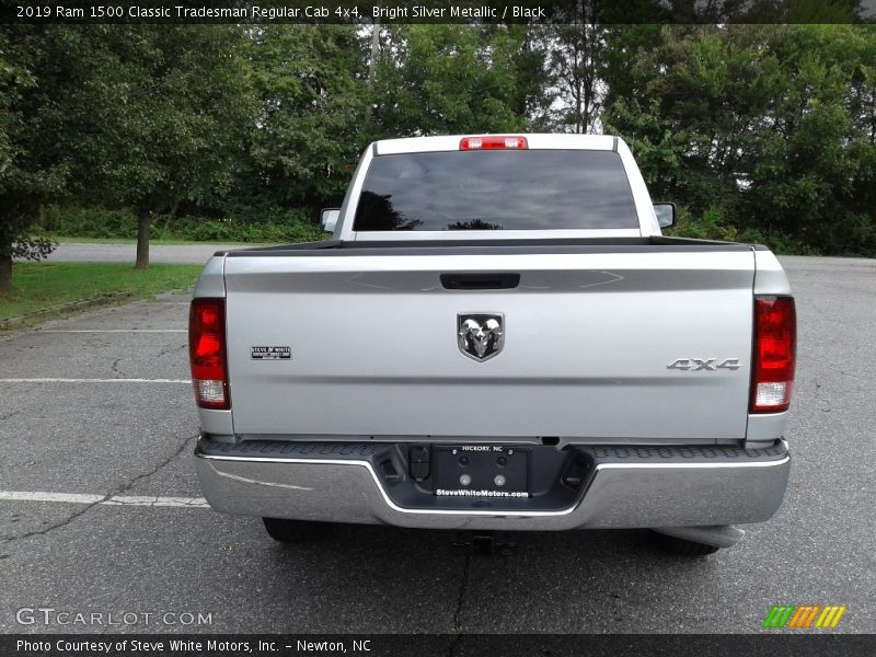 Bright Silver Metallic / Black 2019 Ram 1500 Classic Tradesman Regular Cab 4x4