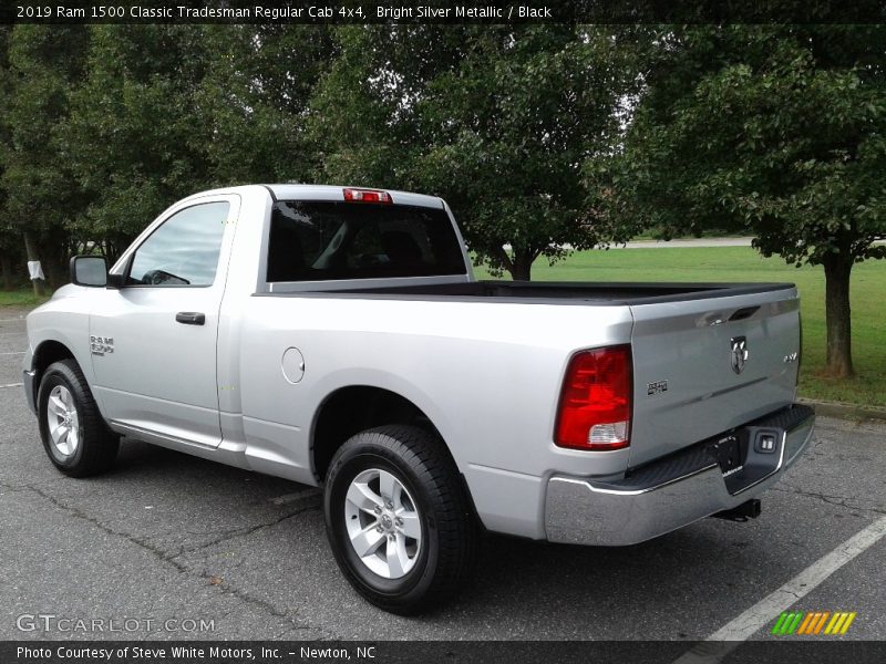 Bright Silver Metallic / Black 2019 Ram 1500 Classic Tradesman Regular Cab 4x4