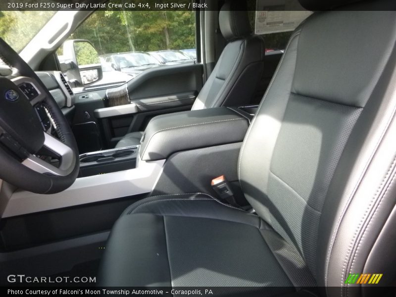 Ingot Silver / Black 2019 Ford F250 Super Duty Lariat Crew Cab 4x4