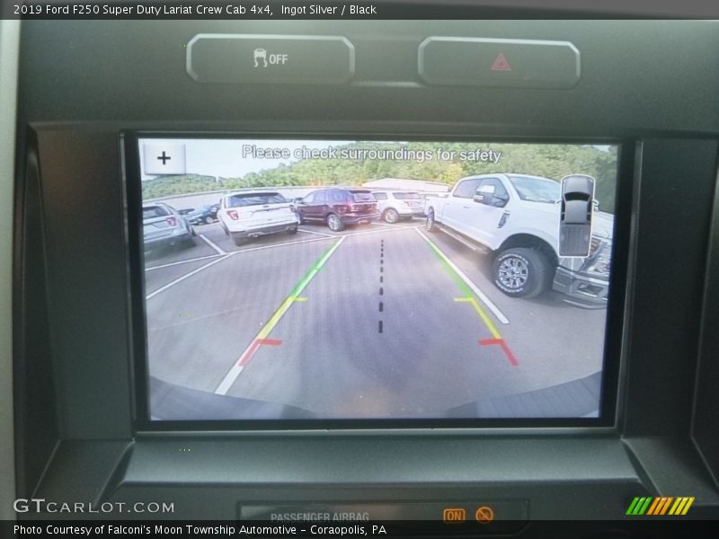 Ingot Silver / Black 2019 Ford F250 Super Duty Lariat Crew Cab 4x4