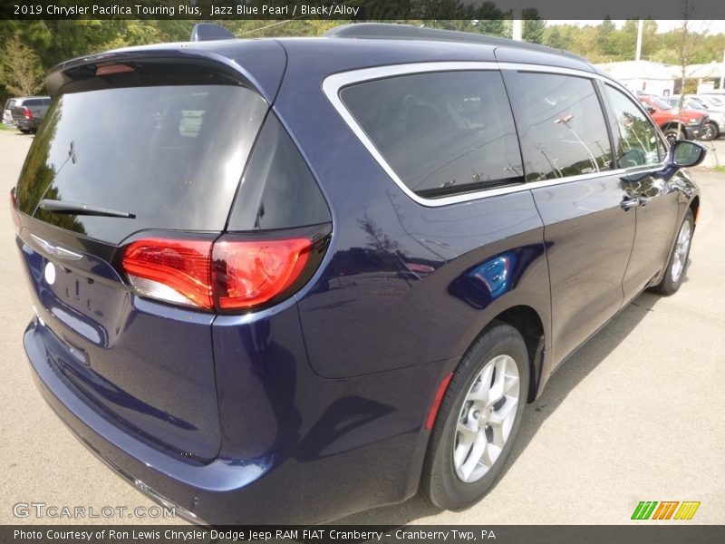 Jazz Blue Pearl / Black/Alloy 2019 Chrysler Pacifica Touring Plus