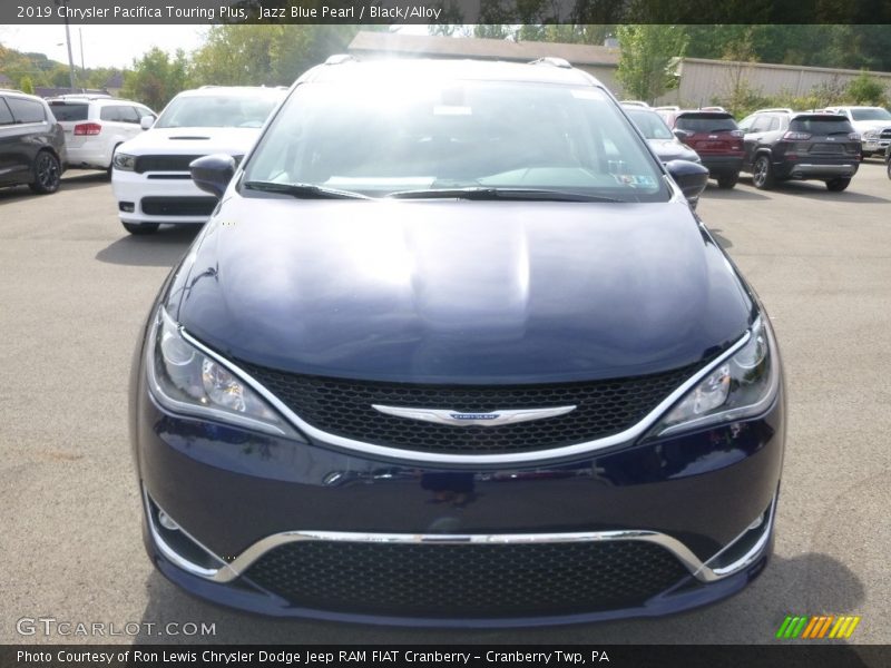 Jazz Blue Pearl / Black/Alloy 2019 Chrysler Pacifica Touring Plus