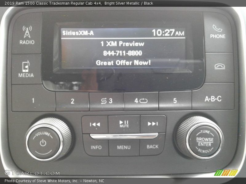 Controls of 2019 1500 Classic Tradesman Regular Cab 4x4