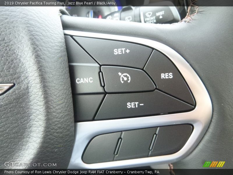 Jazz Blue Pearl / Black/Alloy 2019 Chrysler Pacifica Touring Plus
