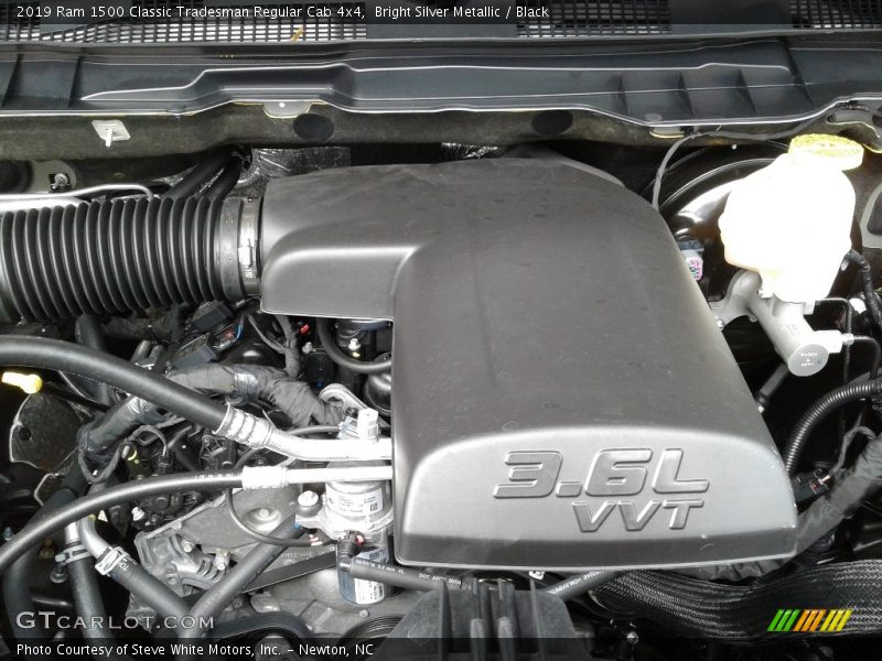 Bright Silver Metallic / Black 2019 Ram 1500 Classic Tradesman Regular Cab 4x4