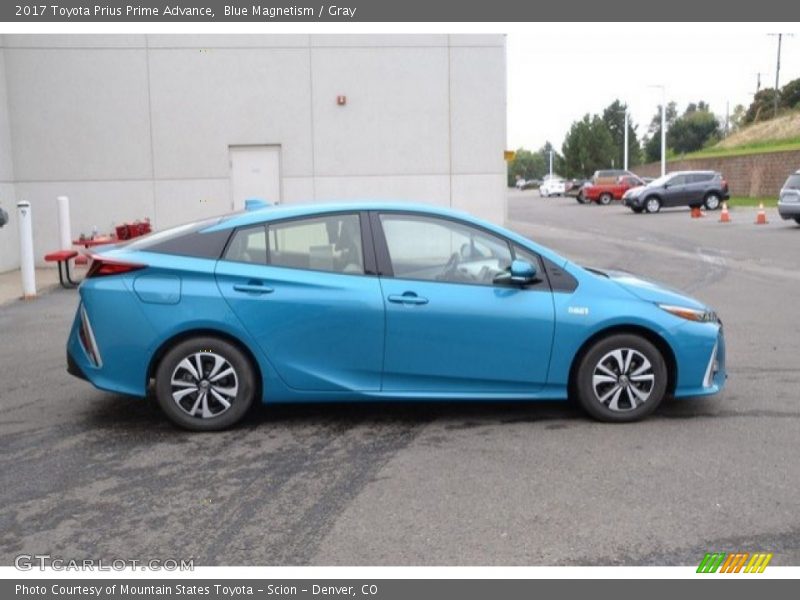  2017 Prius Prime Advance Blue Magnetism