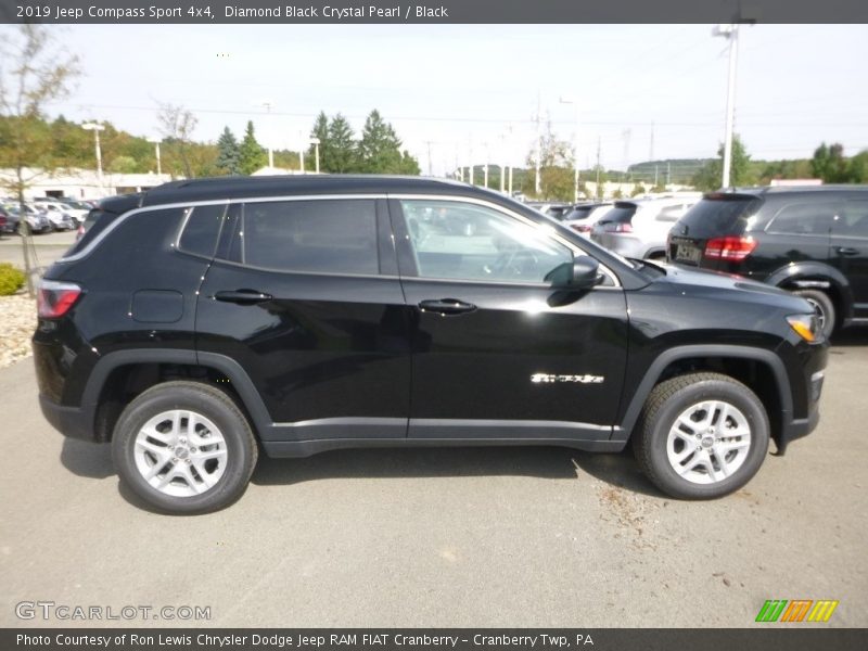  2019 Compass Sport 4x4 Diamond Black Crystal Pearl
