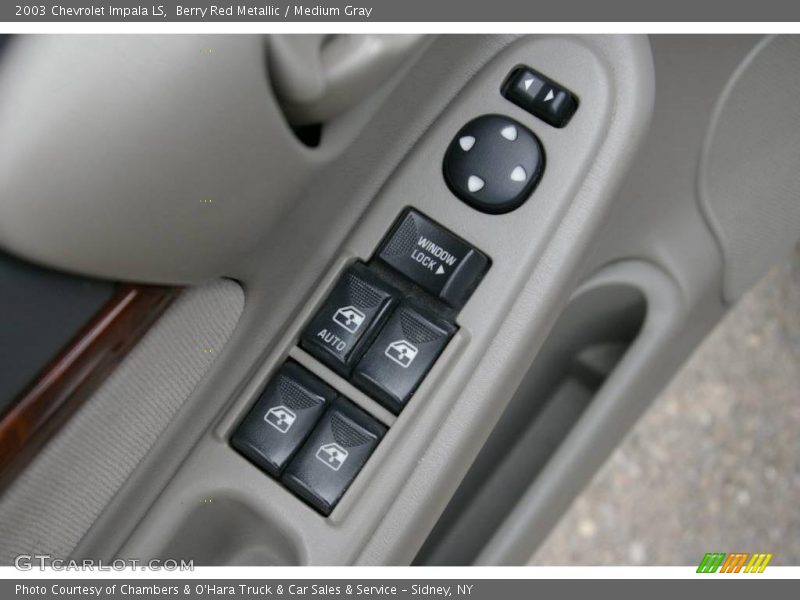 Berry Red Metallic / Medium Gray 2003 Chevrolet Impala LS
