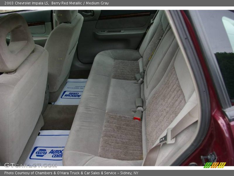 Berry Red Metallic / Medium Gray 2003 Chevrolet Impala LS