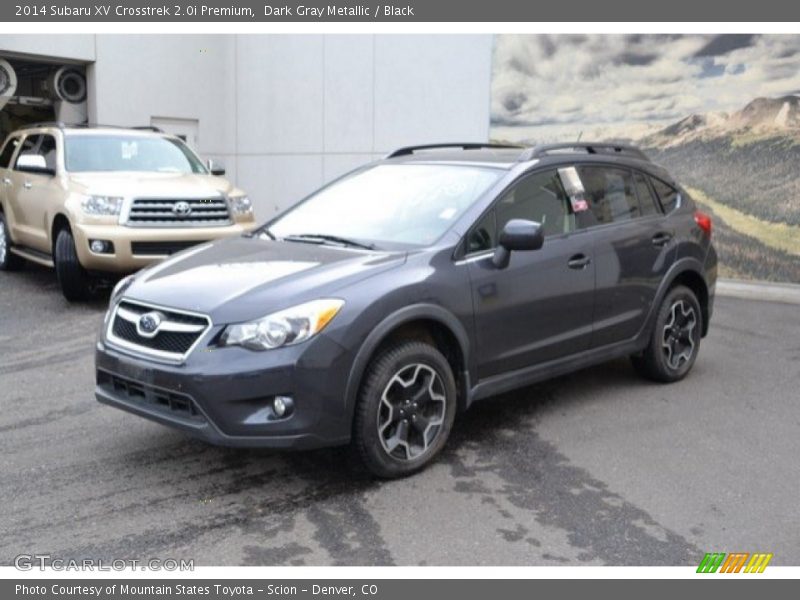 Dark Gray Metallic / Black 2014 Subaru XV Crosstrek 2.0i Premium