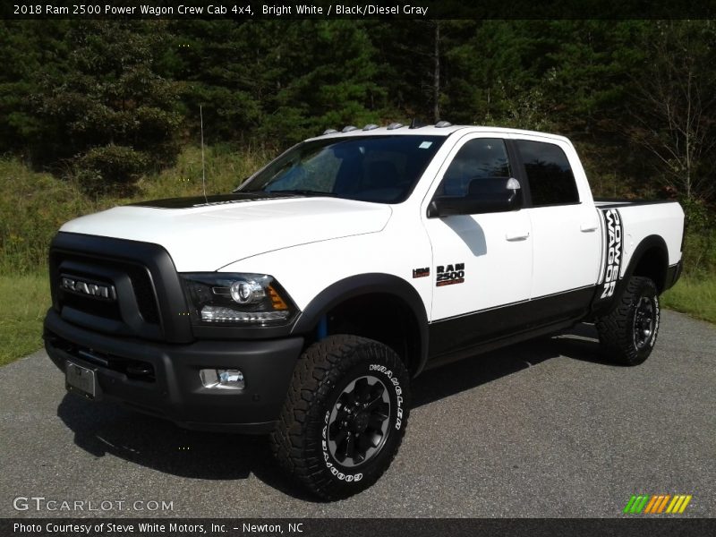 Bright White / Black/Diesel Gray 2018 Ram 2500 Power Wagon Crew Cab 4x4