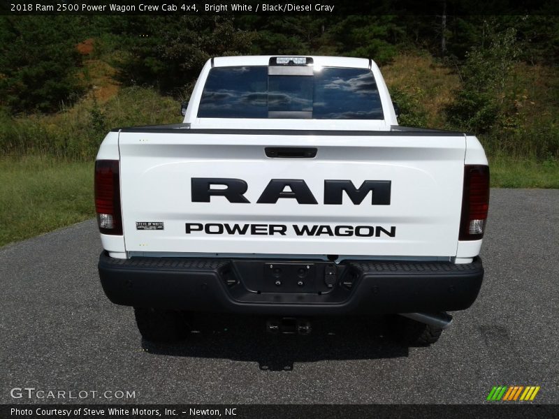 Bright White / Black/Diesel Gray 2018 Ram 2500 Power Wagon Crew Cab 4x4