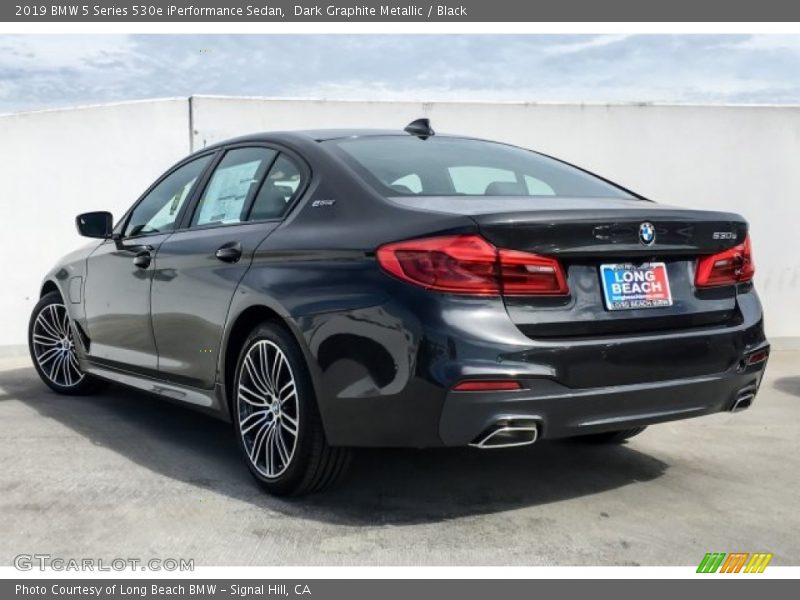 Dark Graphite Metallic / Black 2019 BMW 5 Series 530e iPerformance Sedan