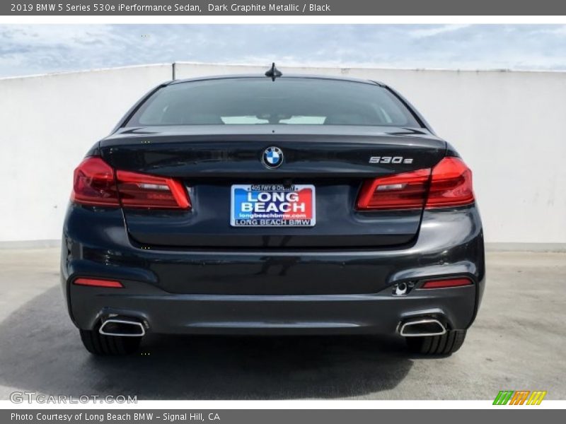 Dark Graphite Metallic / Black 2019 BMW 5 Series 530e iPerformance Sedan