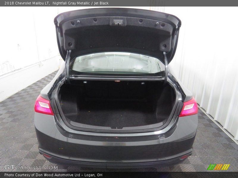Nightfall Gray Metallic / Jet Black 2018 Chevrolet Malibu LT