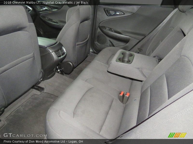 Nightfall Gray Metallic / Jet Black 2018 Chevrolet Malibu LT
