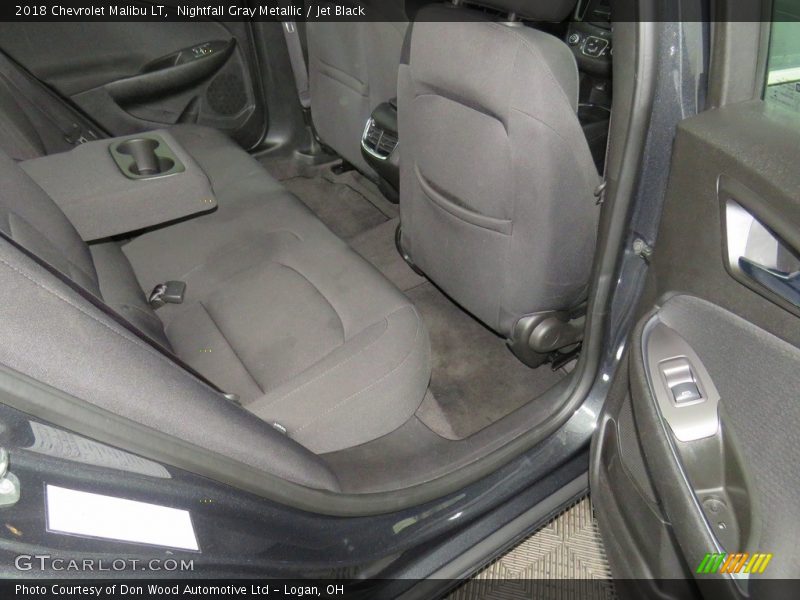 Nightfall Gray Metallic / Jet Black 2018 Chevrolet Malibu LT
