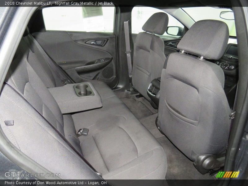 Nightfall Gray Metallic / Jet Black 2018 Chevrolet Malibu LT