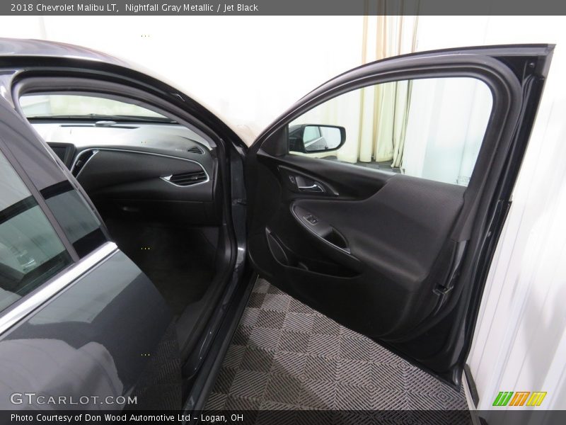 Nightfall Gray Metallic / Jet Black 2018 Chevrolet Malibu LT