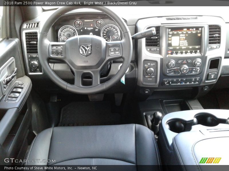 Bright White / Black/Diesel Gray 2018 Ram 2500 Power Wagon Crew Cab 4x4