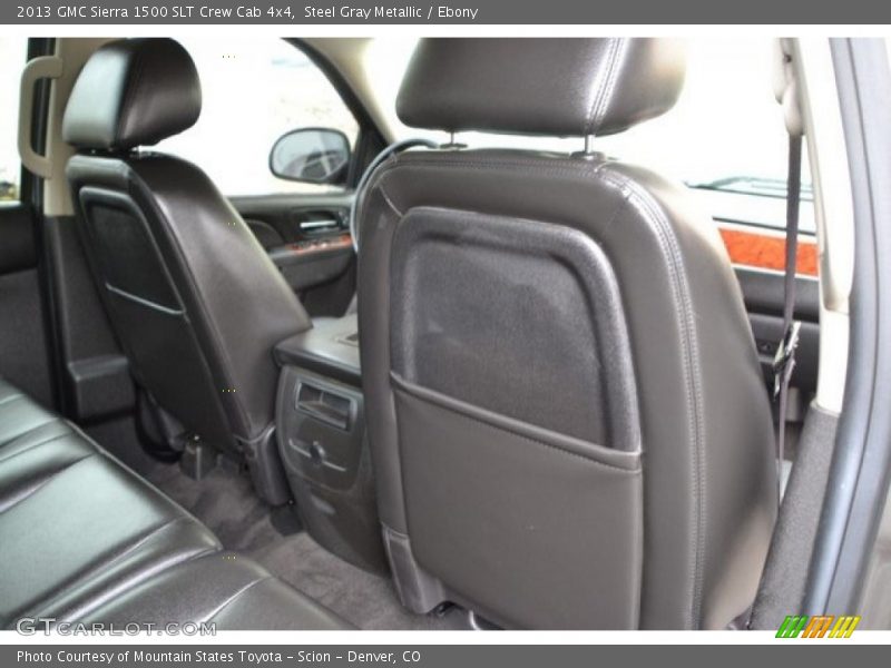 Steel Gray Metallic / Ebony 2013 GMC Sierra 1500 SLT Crew Cab 4x4