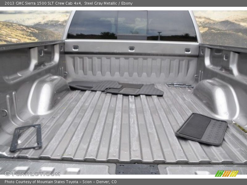 Steel Gray Metallic / Ebony 2013 GMC Sierra 1500 SLT Crew Cab 4x4