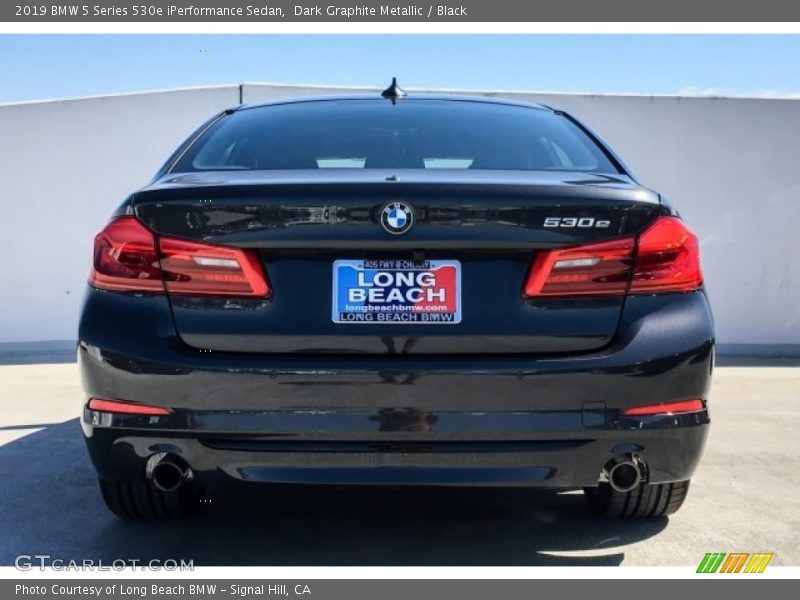 Dark Graphite Metallic / Black 2019 BMW 5 Series 530e iPerformance Sedan