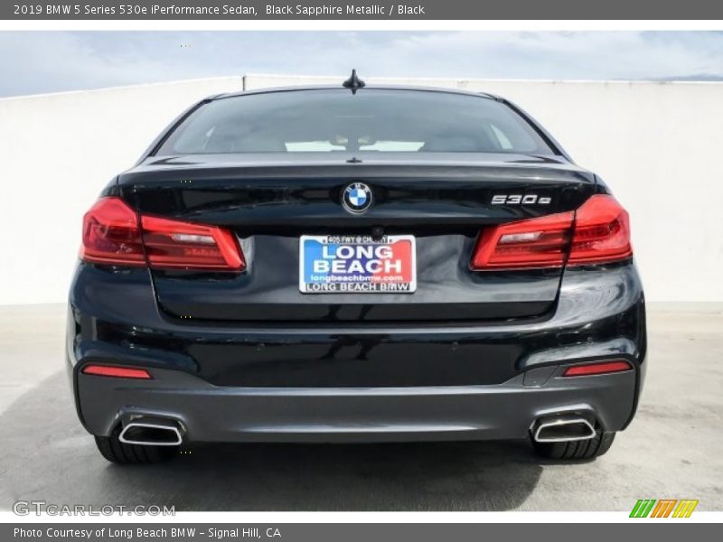 Black Sapphire Metallic / Black 2019 BMW 5 Series 530e iPerformance Sedan